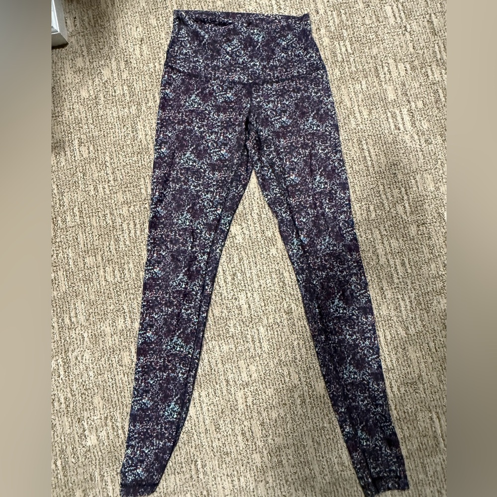 Lululemon Purple Speckled Leggings